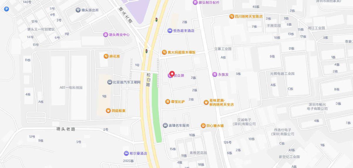 公司位置地图